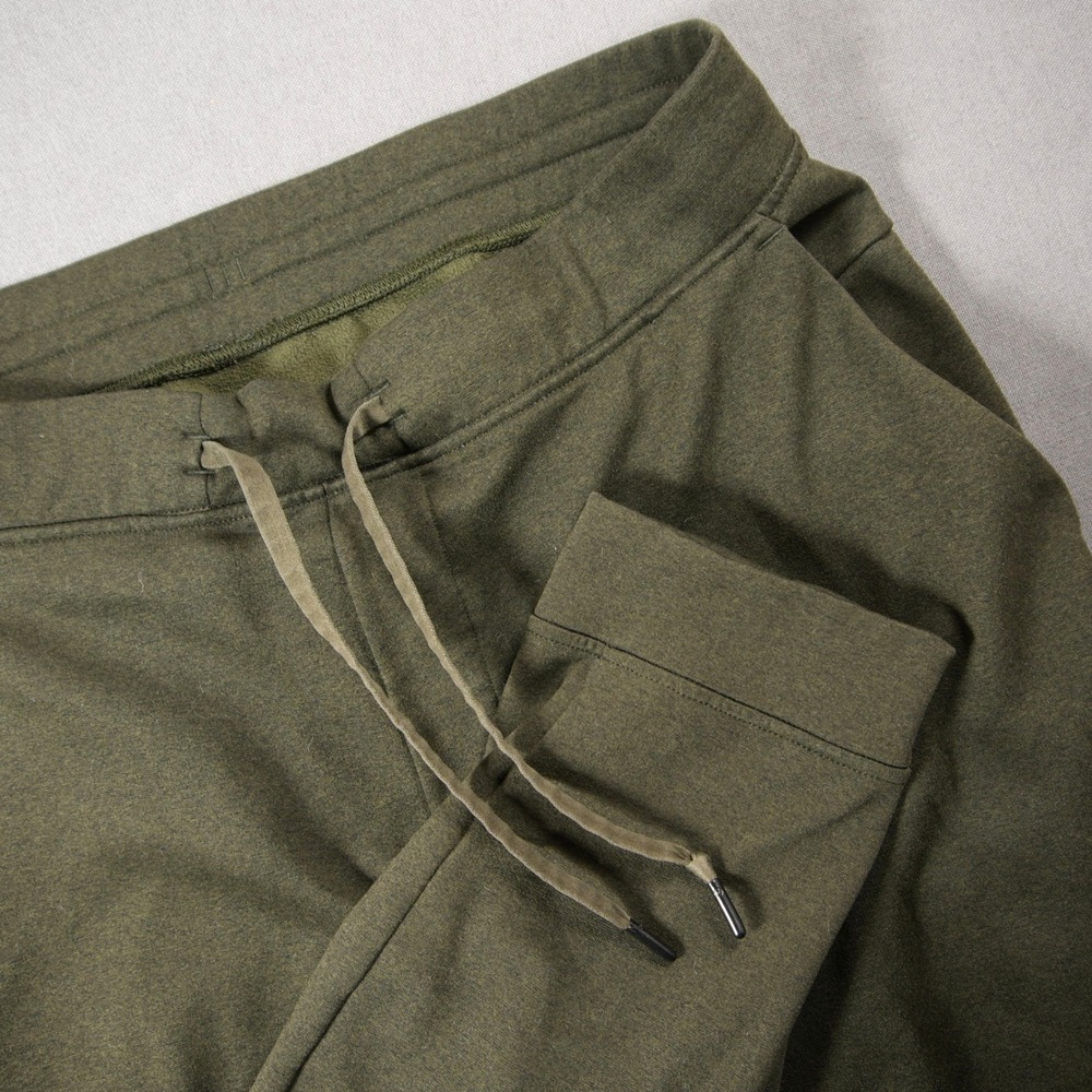 Lululemon Men's City Sweat Jogger Thermo 29 Heathered XL Green Gym Train Running